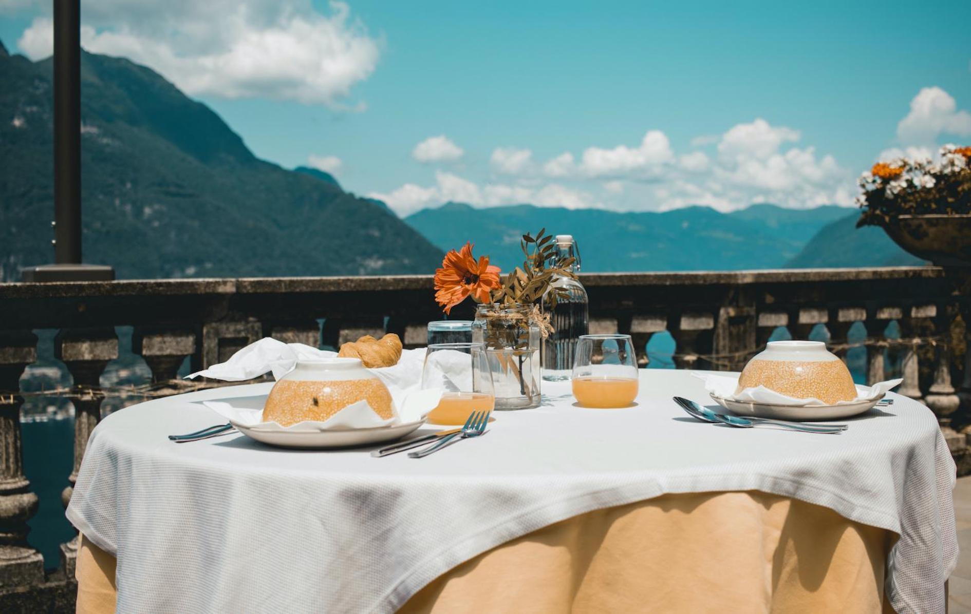 B&B Villa Le Ortensie Faggeto Lario Kültér fotó